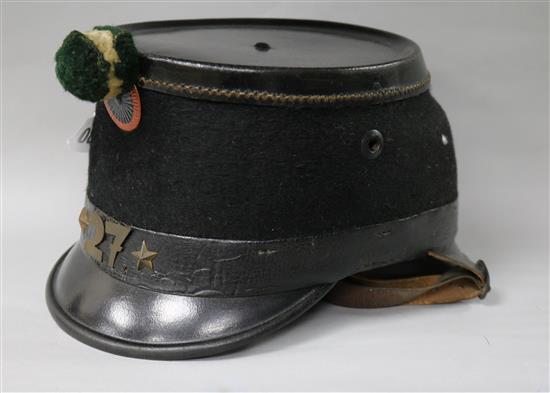 A 27th Regiment shako